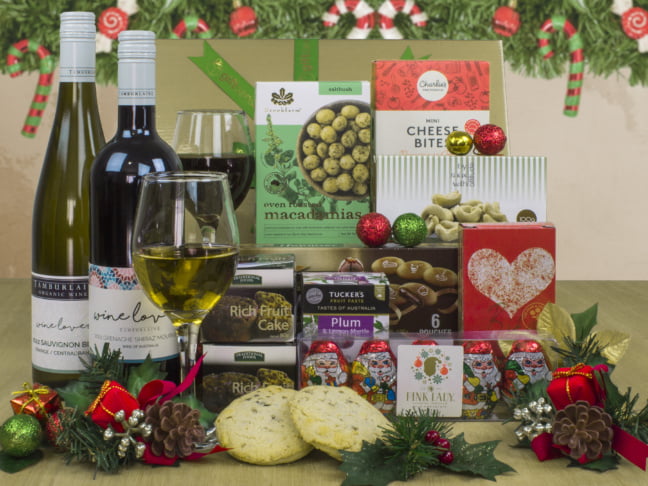 Festive Banquet Christmas Gift Basket